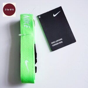 Set of 2 Nike Green Lanyards